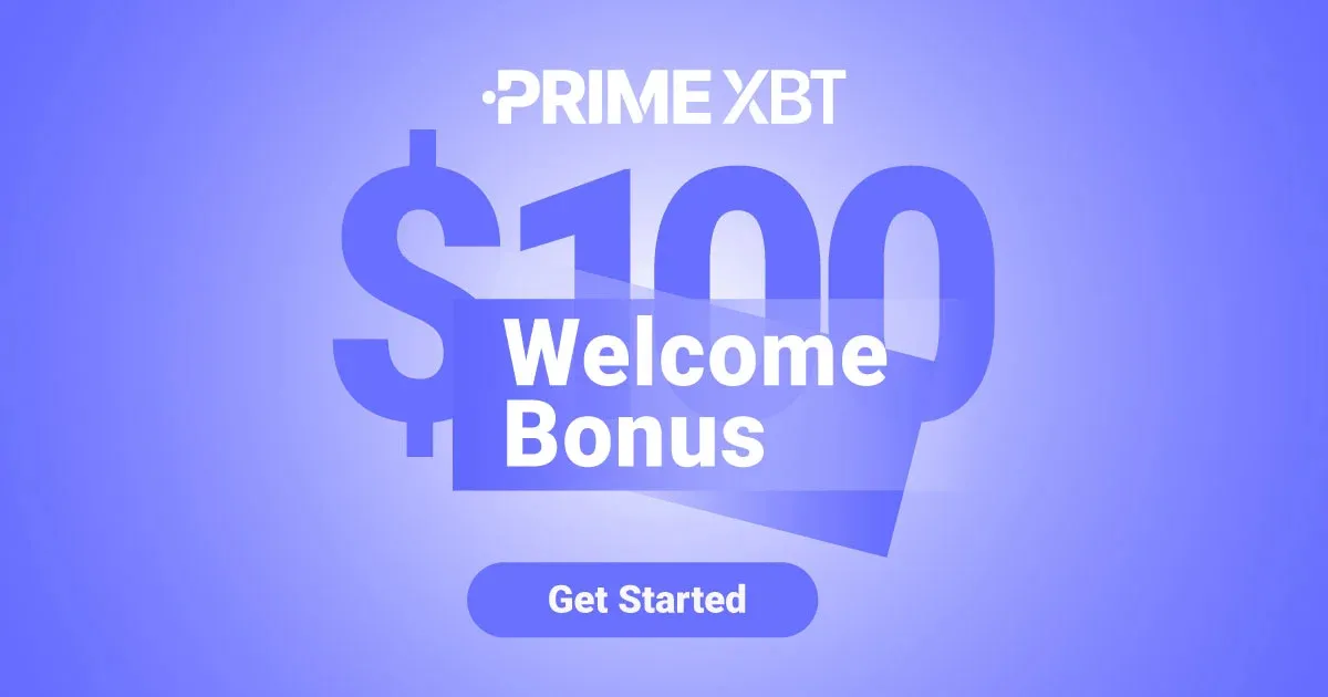 Latest Trading Credit Bonus with $100 by PrimeXBT